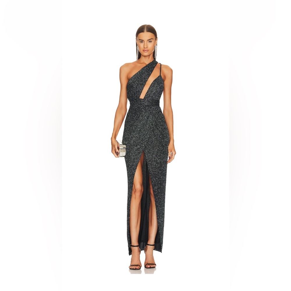 Michael Costello Revolve Jacoub gown